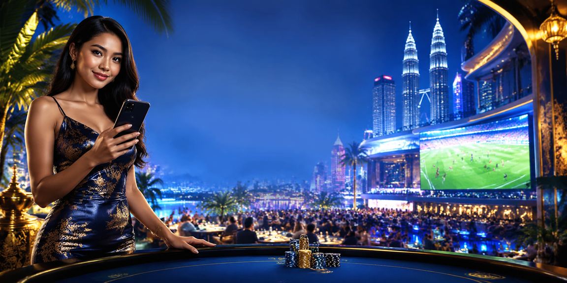 Skrin pertaruhan esport di Kuala Lumpur dengan pelbagai pilihan pasaran
